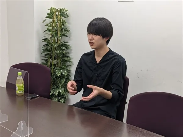 導入事例インタビューの様子